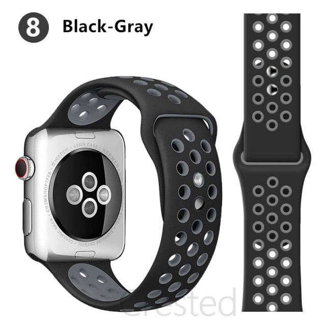 Silicone Strap For apple Watch