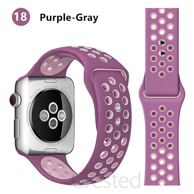 Silicone Strap For apple Watch