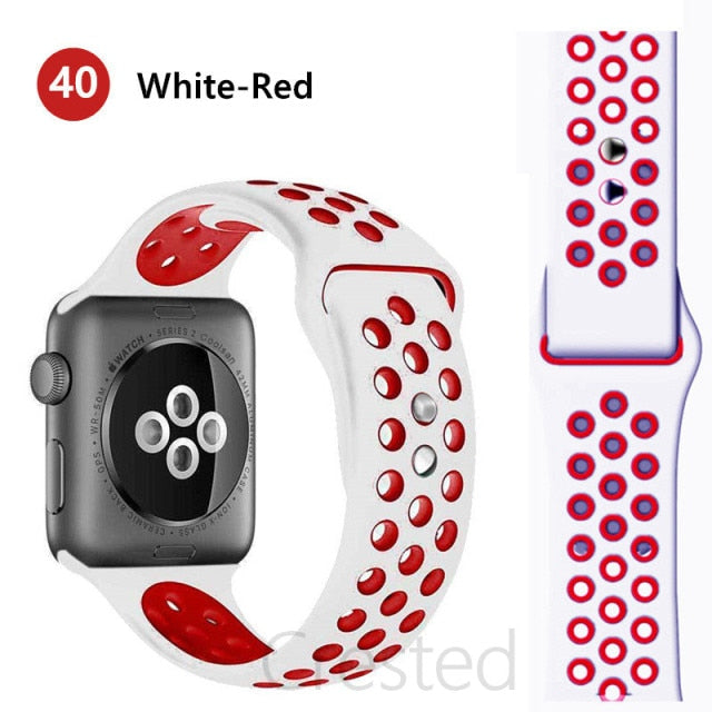 Silicone Strap For apple Watch