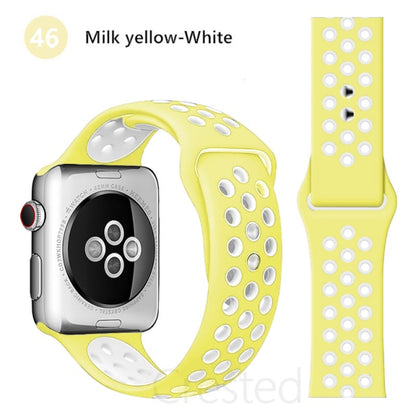 Silicone Strap For apple Watch