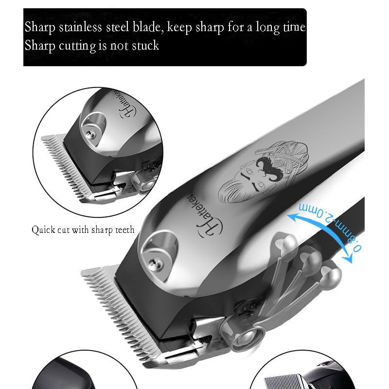 Hatteker cordless barber design professional hair clipper