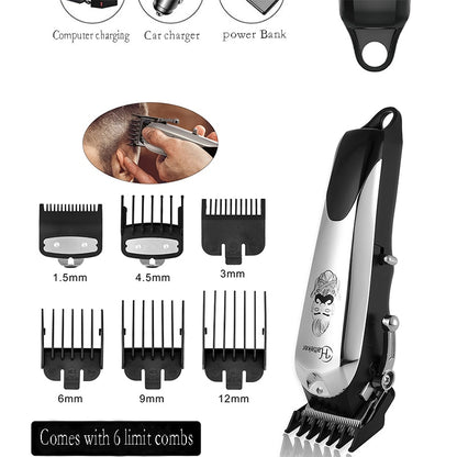 Hatteker cordless barber design professional hair clipper