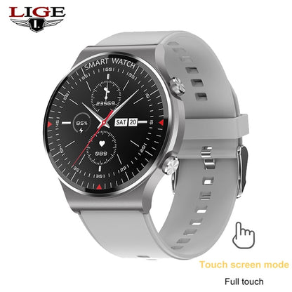 LIGE Smart Watch Men 2022 Bluetooth Call Watch Women Full Touch Fitness Tracker Blood Pressure Smart Clock Sports Men Smartwatch